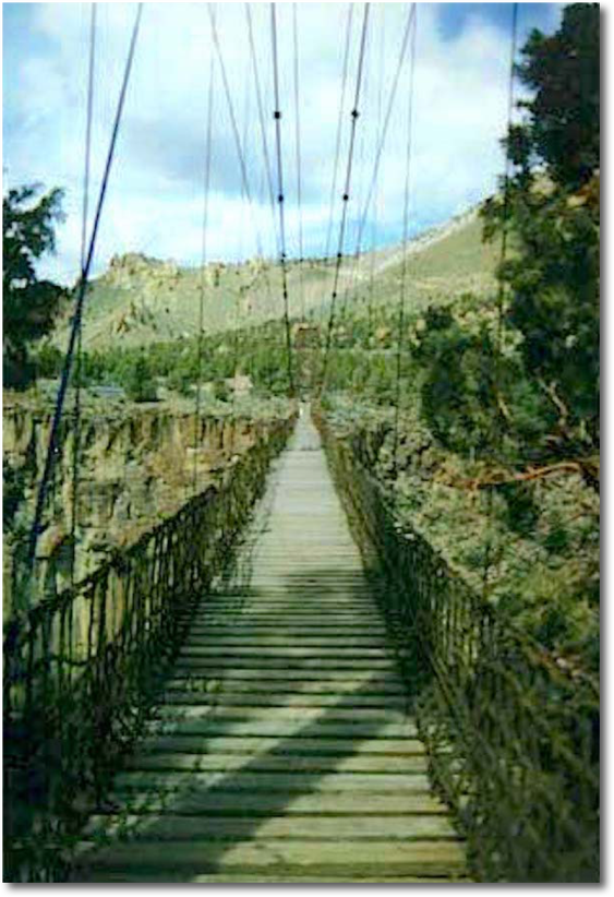 Custom Rope Bridge for movie set